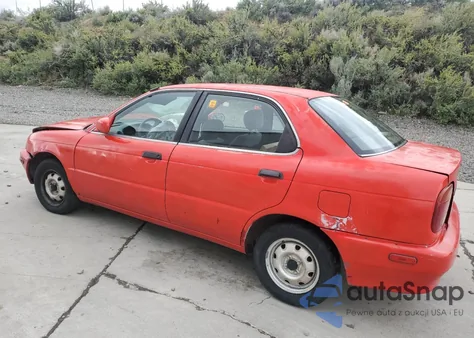 1997 Suzuki Esteem Gl из США, поврежденный, VIN JS2GB31S1V5104992